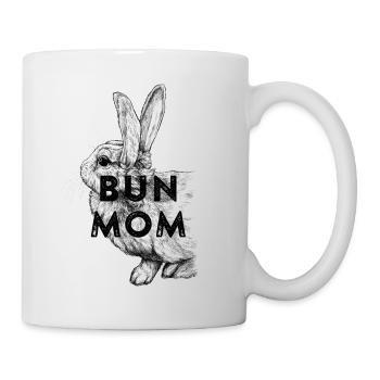 Bun Mom - Tasse - Weiß - Rechts