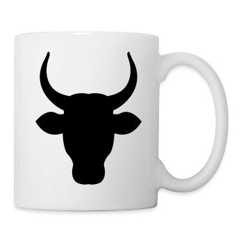 Taureau Camarguais - Mug blanc - blanc - Droite