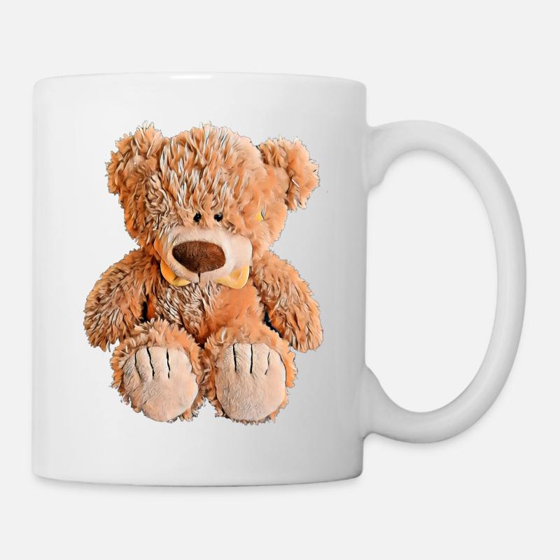 Niedlicher Teddybär - Tasse - Weiß