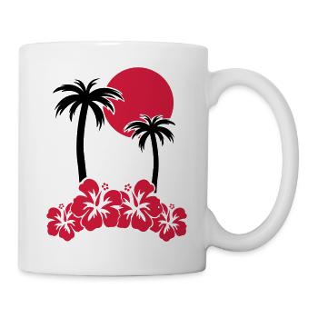 insel - Tasse - Weiß - Rechts