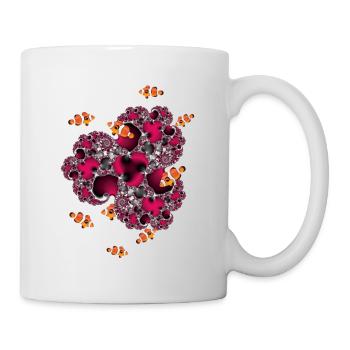 Fractal #15 Coral Clownfish - Mug - white - Right