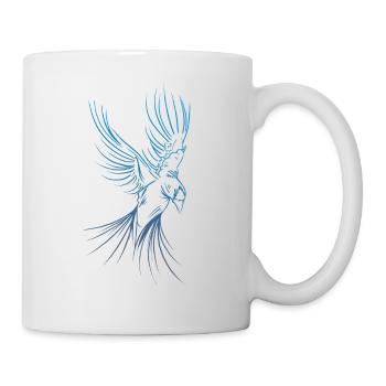 Phönix - Tasse - Weiß - Rechts