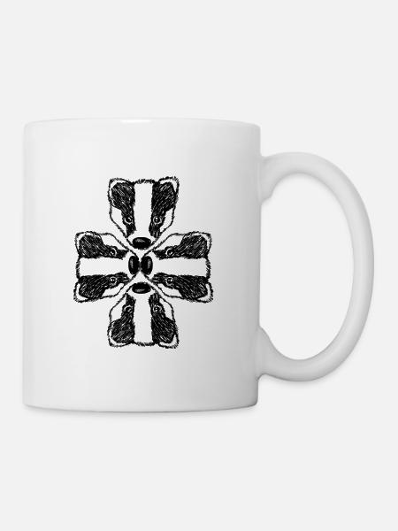 Blaireau - Mug blanc - blanc