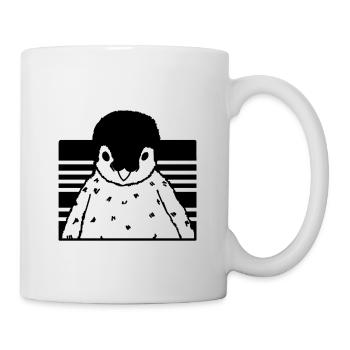 manchot - Mug blanc - blanc - Droite