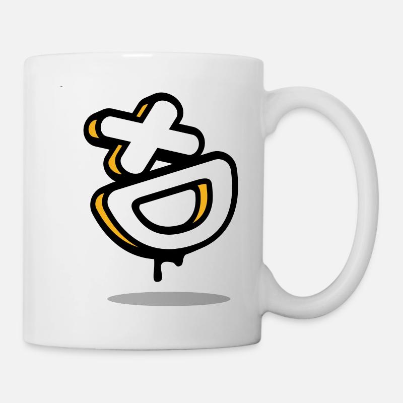 XD Comic Logo - Tasse - Weiß