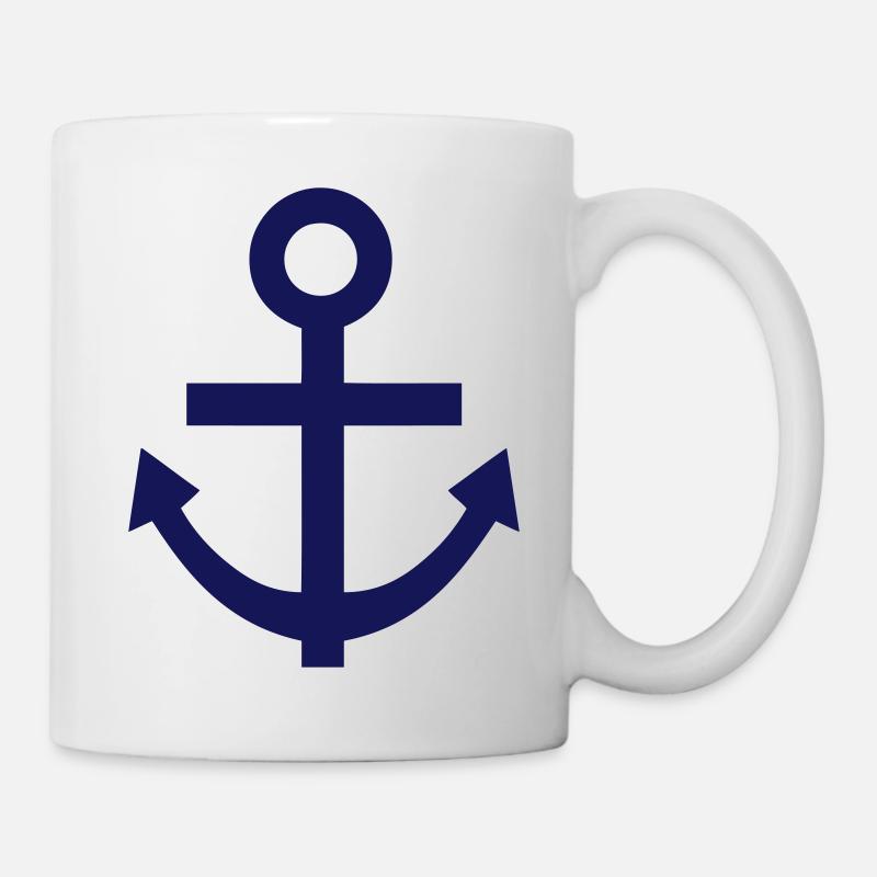 ancre de marine 29 - Mug blanc - blanc
