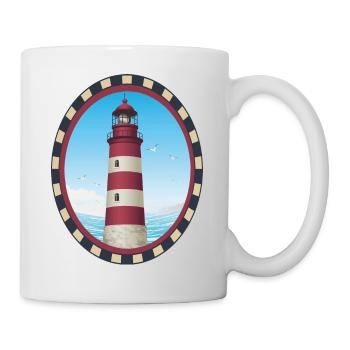 Lighthouse Gift - Lighthouse - Mug - white - Right