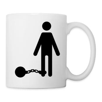 ball chains - Mug - white - Right