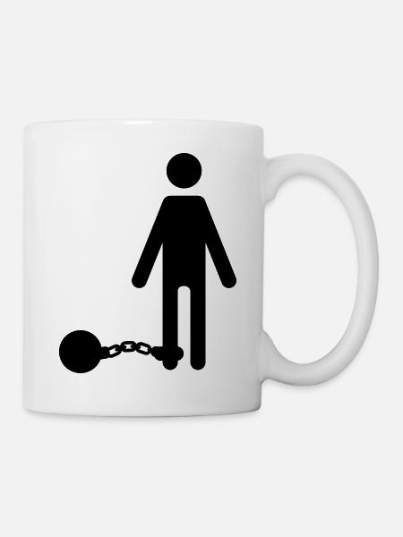 ball chains - Mug - white