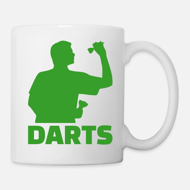 Darts - Mug blanc - blanc