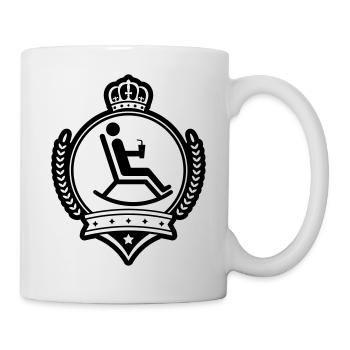 chilling_shield_po1 - Tasse - Weiß - Rechts