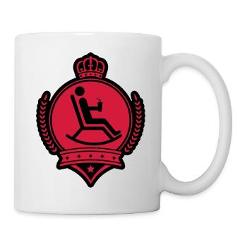 chilling_shield_po2 - Tasse - Weiß - Rechts