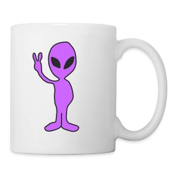 Purple Alien - Mug - white - Right