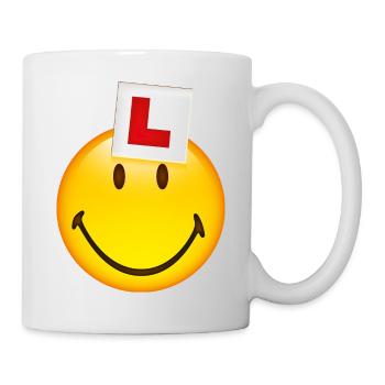 Smiley New Driver - Mug - white - Right