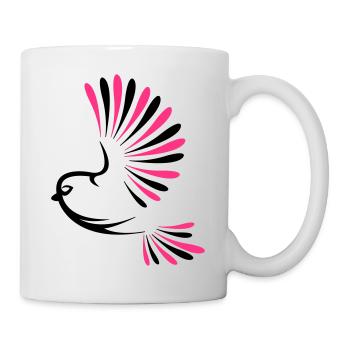 bird_2 - Mug blanc - blanc - Droite