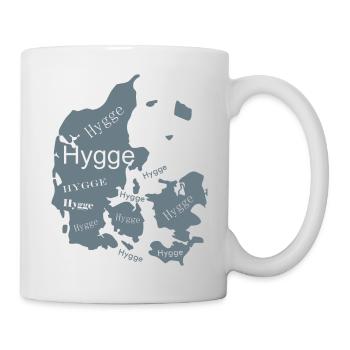 Denmark Hygge Map - Mug - white - Right