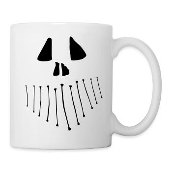 Skull - Tasse - Weiß - Rechts