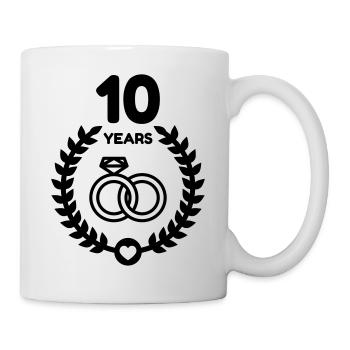 10 - Birthday Wedding - Marriage - Love - Wife - Mug - white - Right