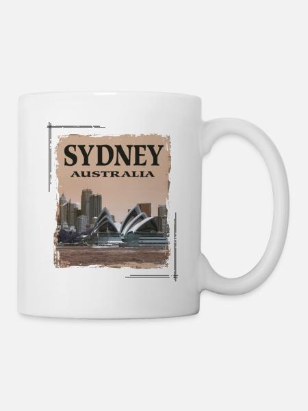 Sydney - Tasse - Weiß