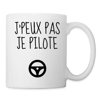 Fahrer Fahren Sport Auto Spieler - Tasse - Weiß - Rechts