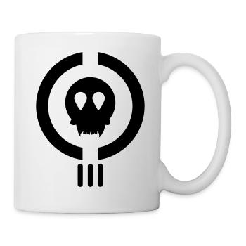 Alien Skull / Alien Skull Power (1c) - Mug blanc - blanc - Droite