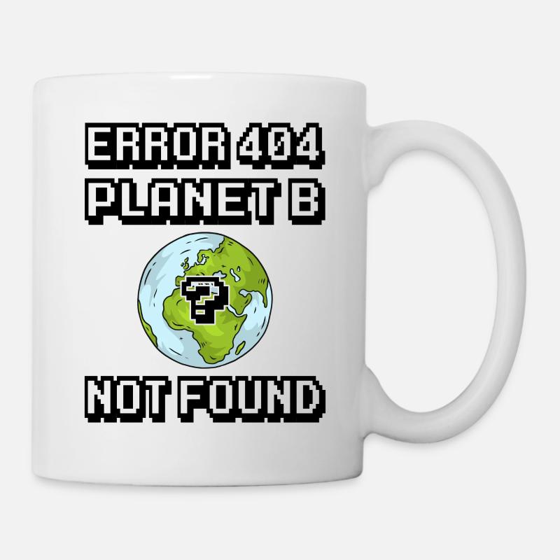 Changement climatique planétaire - Mug blanc - blanc