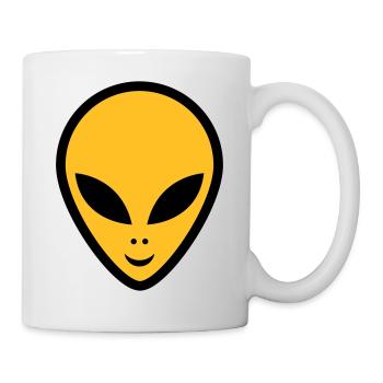 extraterrestre - Mug blanc - blanc - Droite