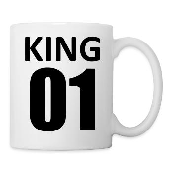 king 01 - Tasse - Weiß - Rechts