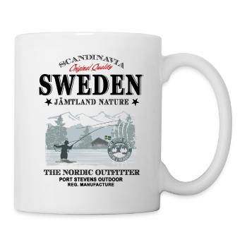 Sweden - Sverige - Schweden - Tasse - Weiß - Rechts