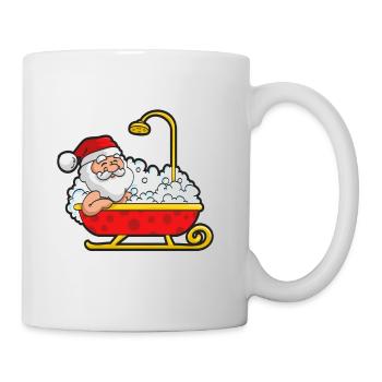 Père Noël présente la luxure joyeuse de Noël - Mug blanc - blanc - Droite
