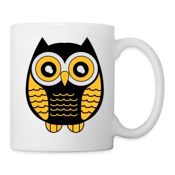 eule_02 - Mug - white - Right