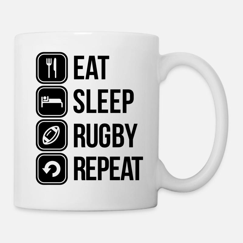 rugby - Mug - white