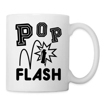 POP FLASH - Tasse - Weiß - Rechts