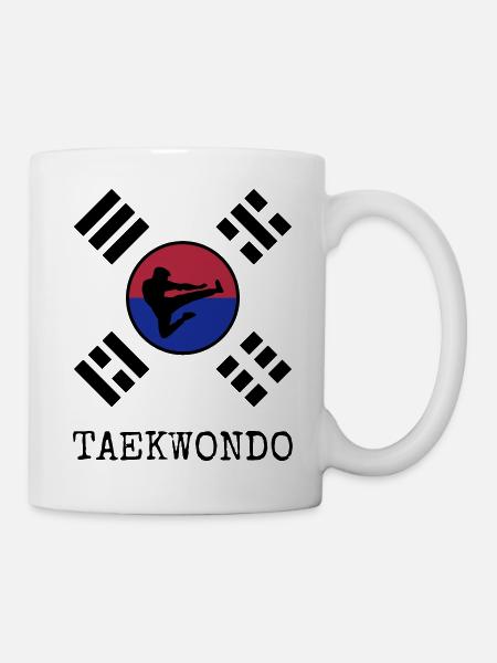 Taekwondo Taekwondoin Tae-Kwon-Do Tae Kwon Do - Mug - white
