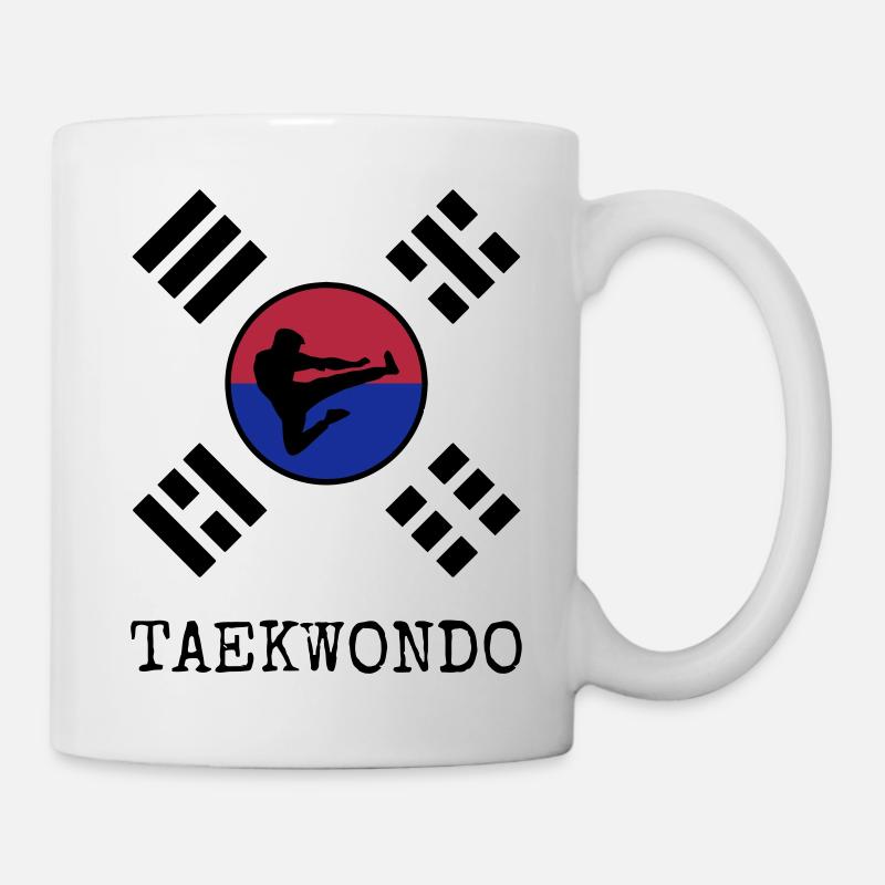 Taekwondo Taekwondoin Tae-Kwon-Do Tae Kwon Do - Mug - white