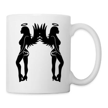 sexy_angel_woman_02 - Mug - white - Right