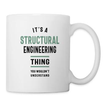 A Structural Engineering Thing - Mug - white - Right