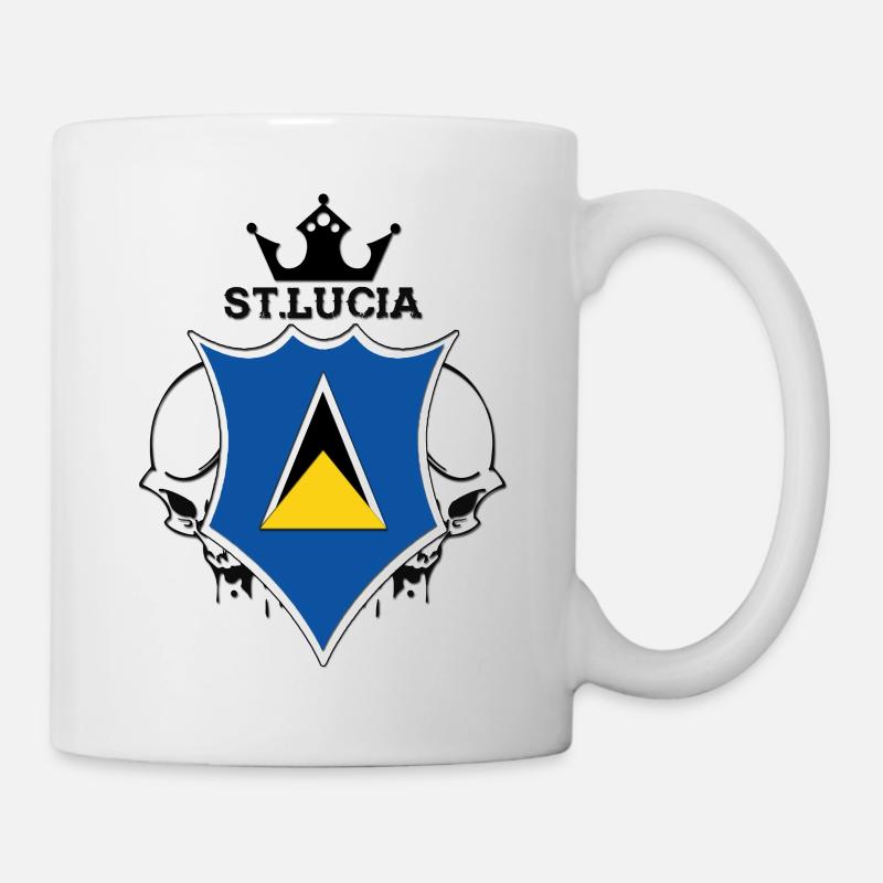 St. Lucia - Tasse - Weiß