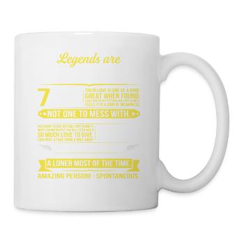 Legends Are Born In July - Mug - white - Right