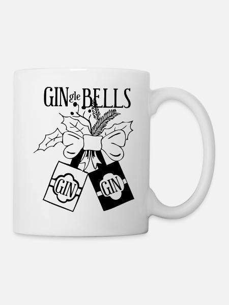 GinGle Bells Cube - Tasse - Weiß