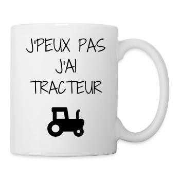 Agriculture Farming Farmer Agriculteur Landwirt - Mug - white - Right
