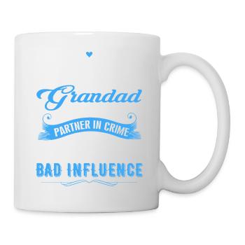 They Call Me Grandad Partner In Crime Funny - Mug - white - Right