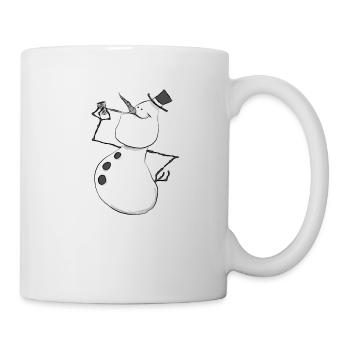 Sir Isaac Schneeman - La saison froide - Mug blanc - blanc - Droite