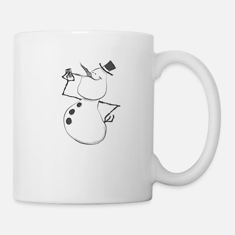 Sir Isaac Schneeman - La saison froide - Mug blanc - blanc