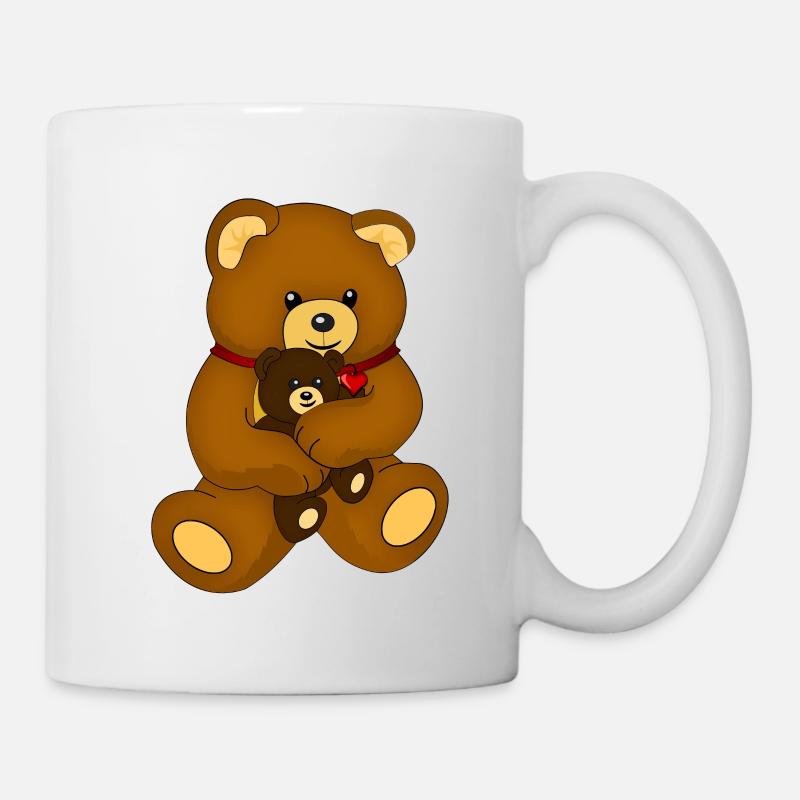 Ours en peluche peluche ours en peluche - Mug blanc - blanc