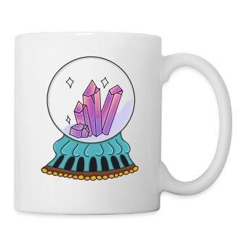 Boule de cristal - Mug blanc - blanc - Droite