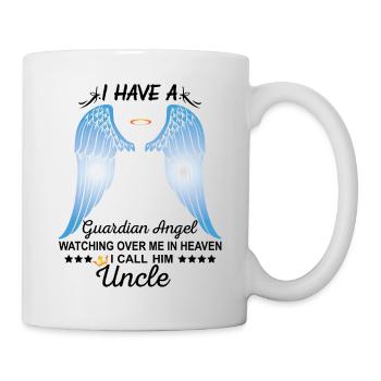 My Uncle Is My Guardian Angel - Mug - white - Right