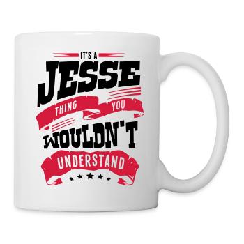 jesse name thing you wouldnt understand - Mug - white - Right