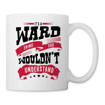 ward name thing you wouldnt understand - Mug - white - Right