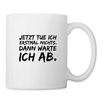 Faultier - Tasse - Weiß - Rechts